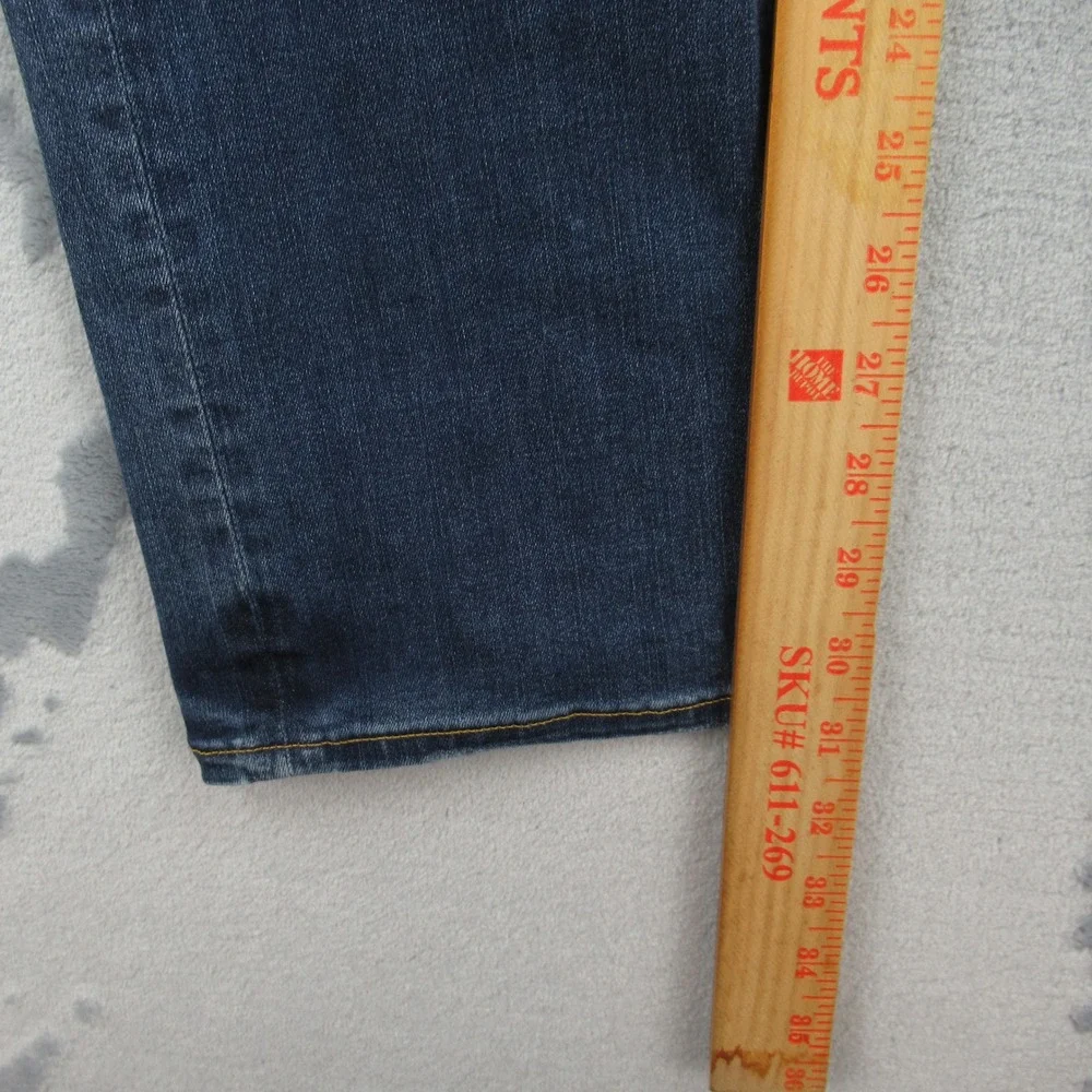 American Eagle Flex Slim Straight Jeans Mens 31x32 Medium Wash Blue Denim 3447